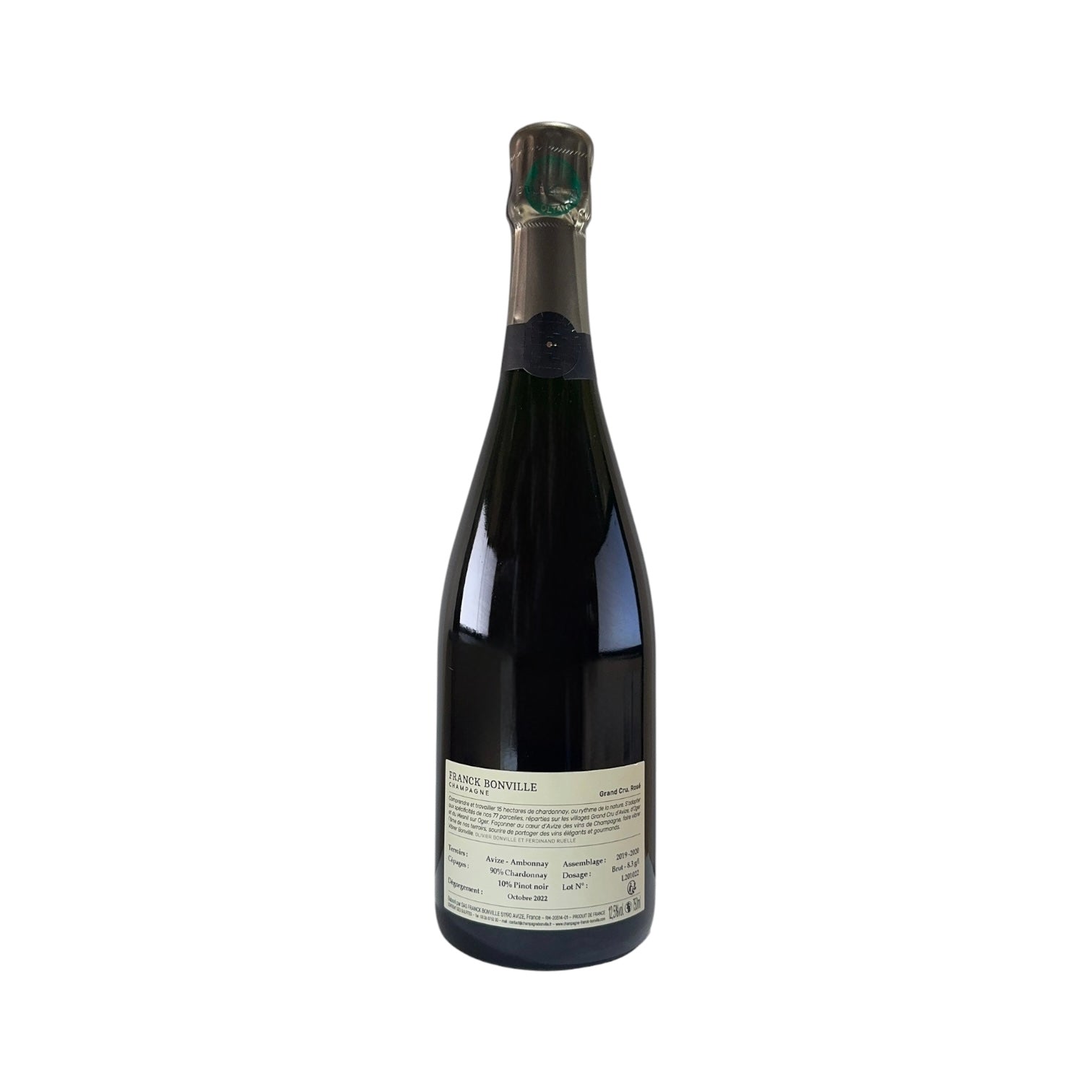 Champagne Grand Cru Rosé • Frank Bonville